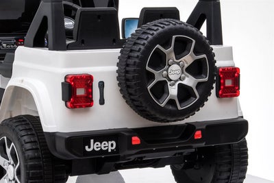 Jeep Wrangler Rubicon Elbil, Hvit