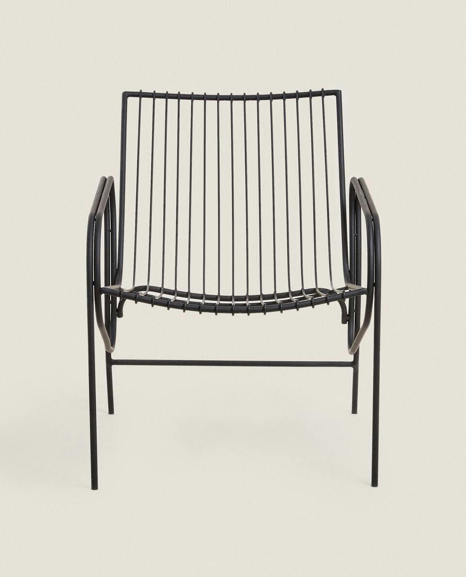 POLTRONA DE METAL PARA EXTERIOR