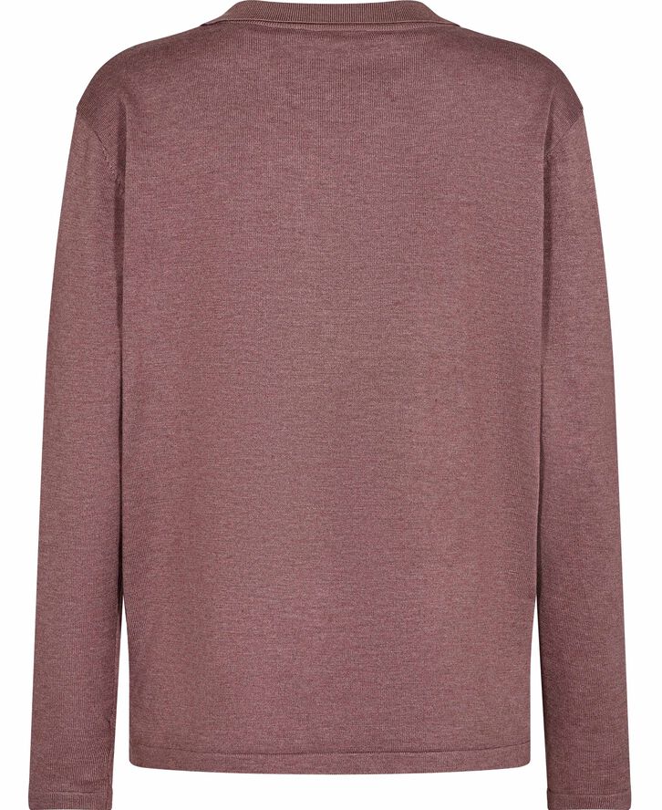 Saint Tropez MilaSZ Polo Pullover Antler melange