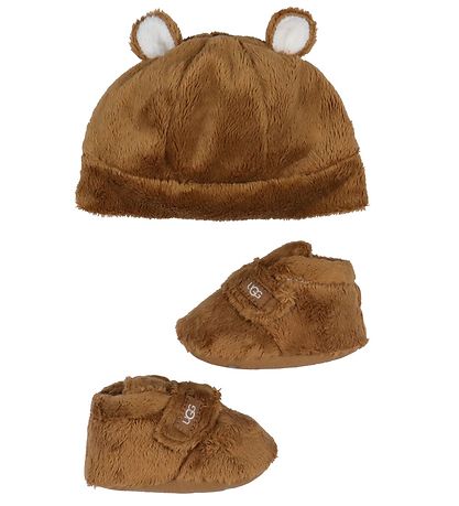 UGG Futter og Hue - Gave?ske - Chestnut