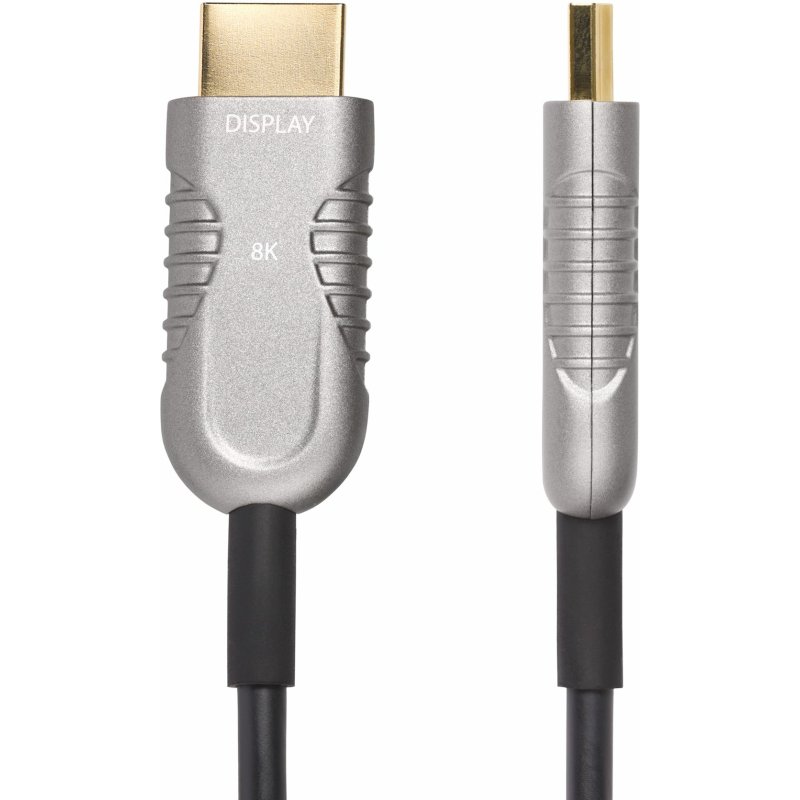 StarTech.com Câble Optique Actif (AOC) HDMI 2.1 Hybride de 30,4m, CMP, Plénum, Câble Fibre Optique HDMI 2.1/2.0 Ultra-Haute Vitesse 8K, 48Gbps, 8K 60Hz/4K 120Hz, HDR10+/FRL/TMDS/eARC