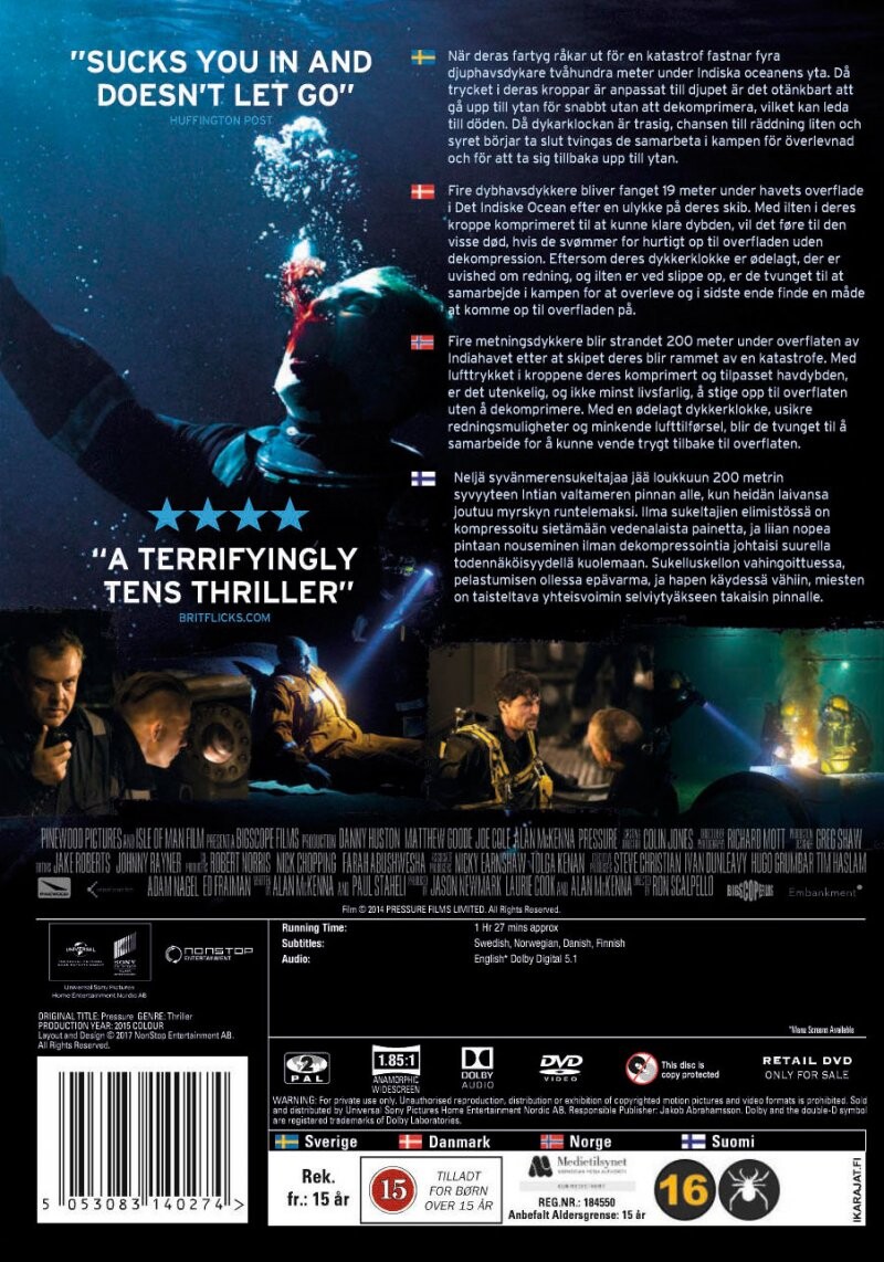 Pressure - DVD