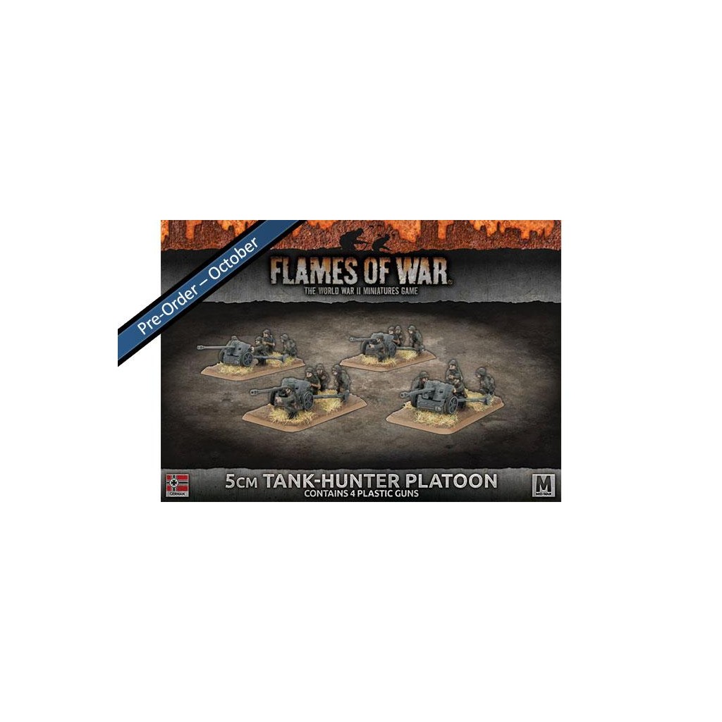 Flames of War - 5cm Tank-Hunter Platoon