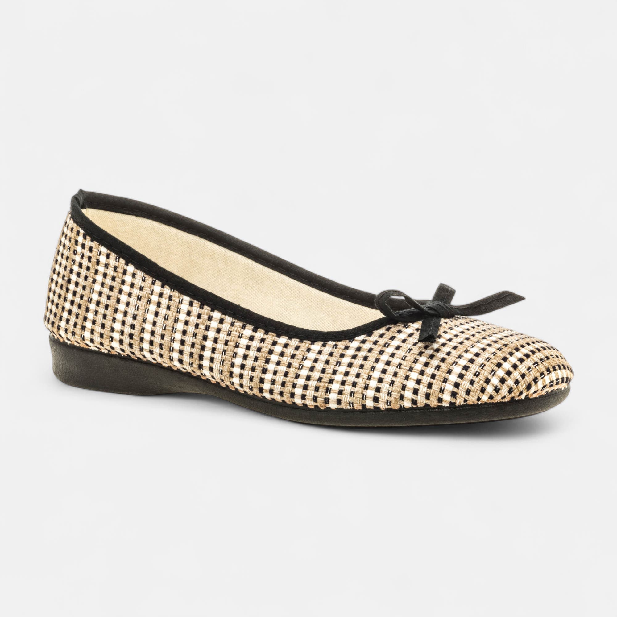 Chaussons ballerines Femme noir