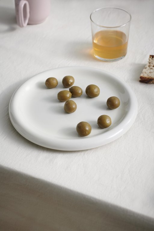 Hay Barro dinerbord Ø24 set van 2 Off-White