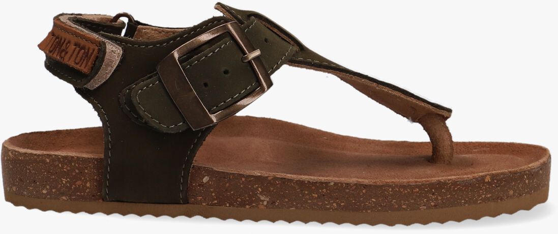 TON & TON groene ton & ton sandalen pl_om001