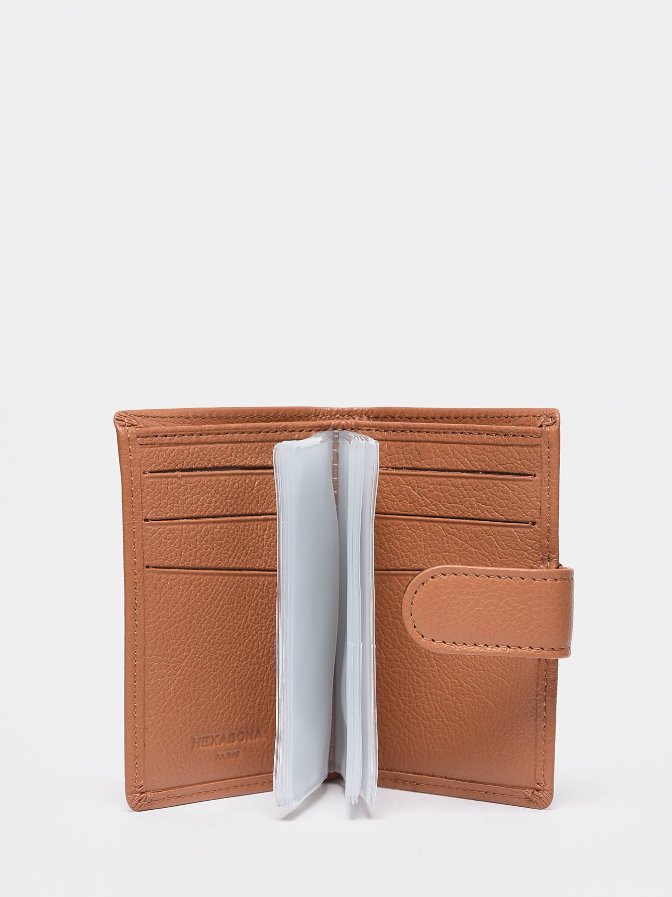 Porte-cartes cuir HEXAGONA