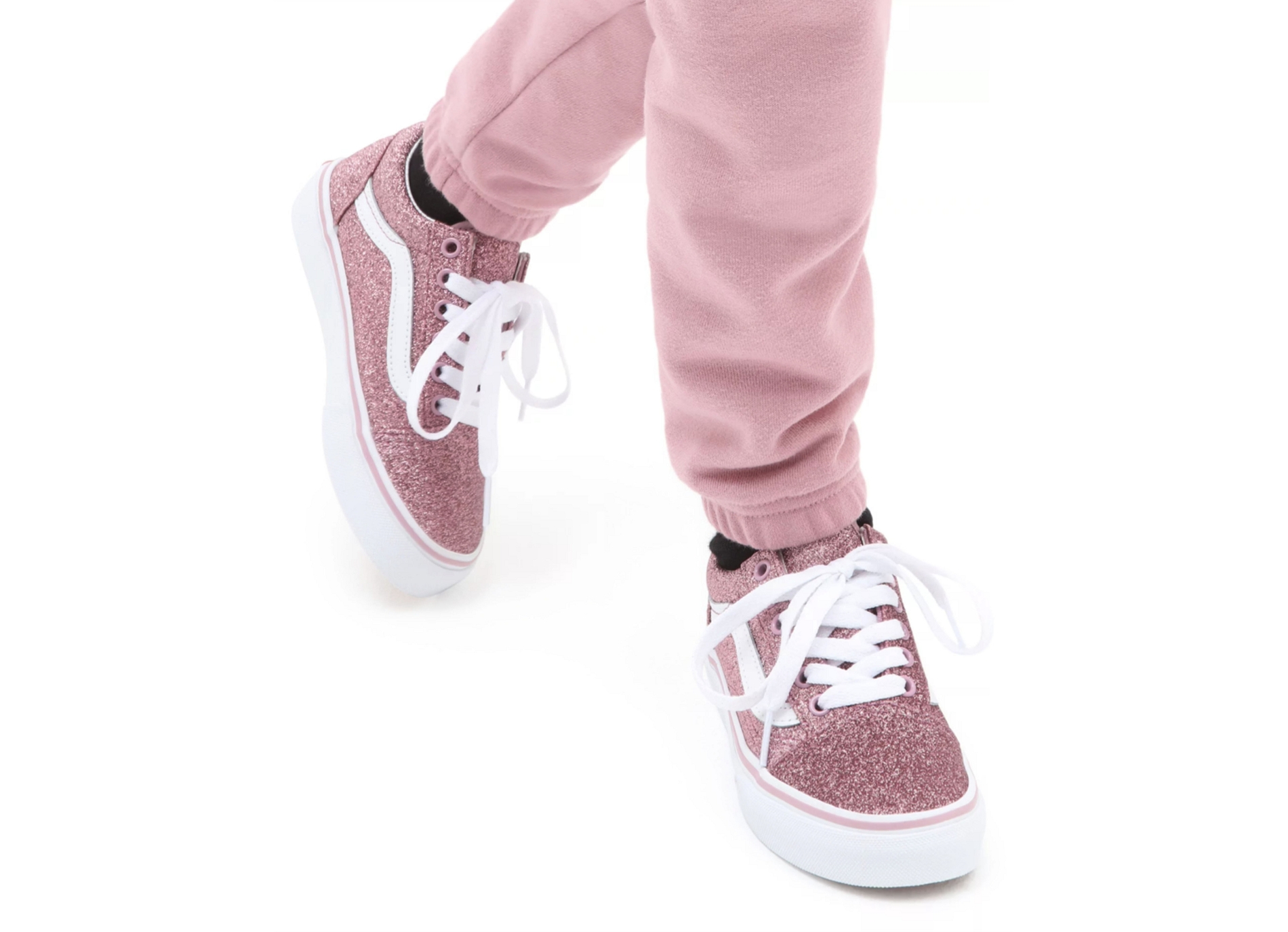 Uy old skool rose glitter