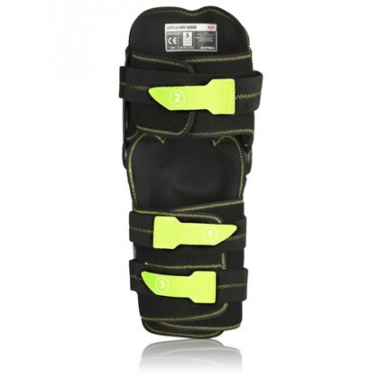 Genouillères Acerbis GORILLA BLACK/YELLOW 2023 - Noir / Jaune