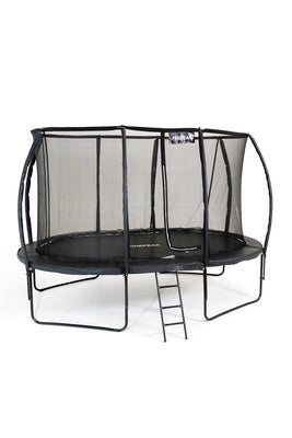 Pinepeak Trampoline inkl. Sikkerhetsnett 213x305 cm, Svart