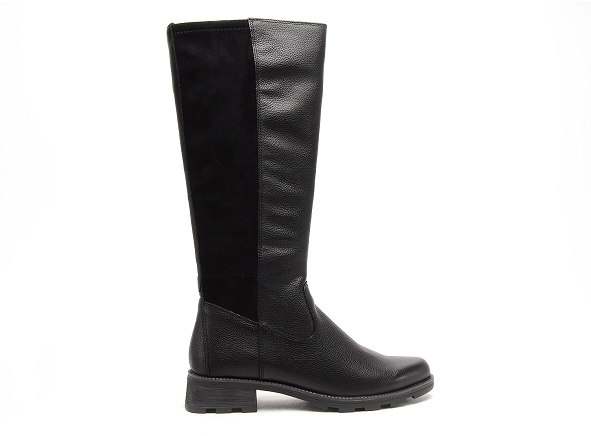 Caprice bottes plates femme 25611 noir