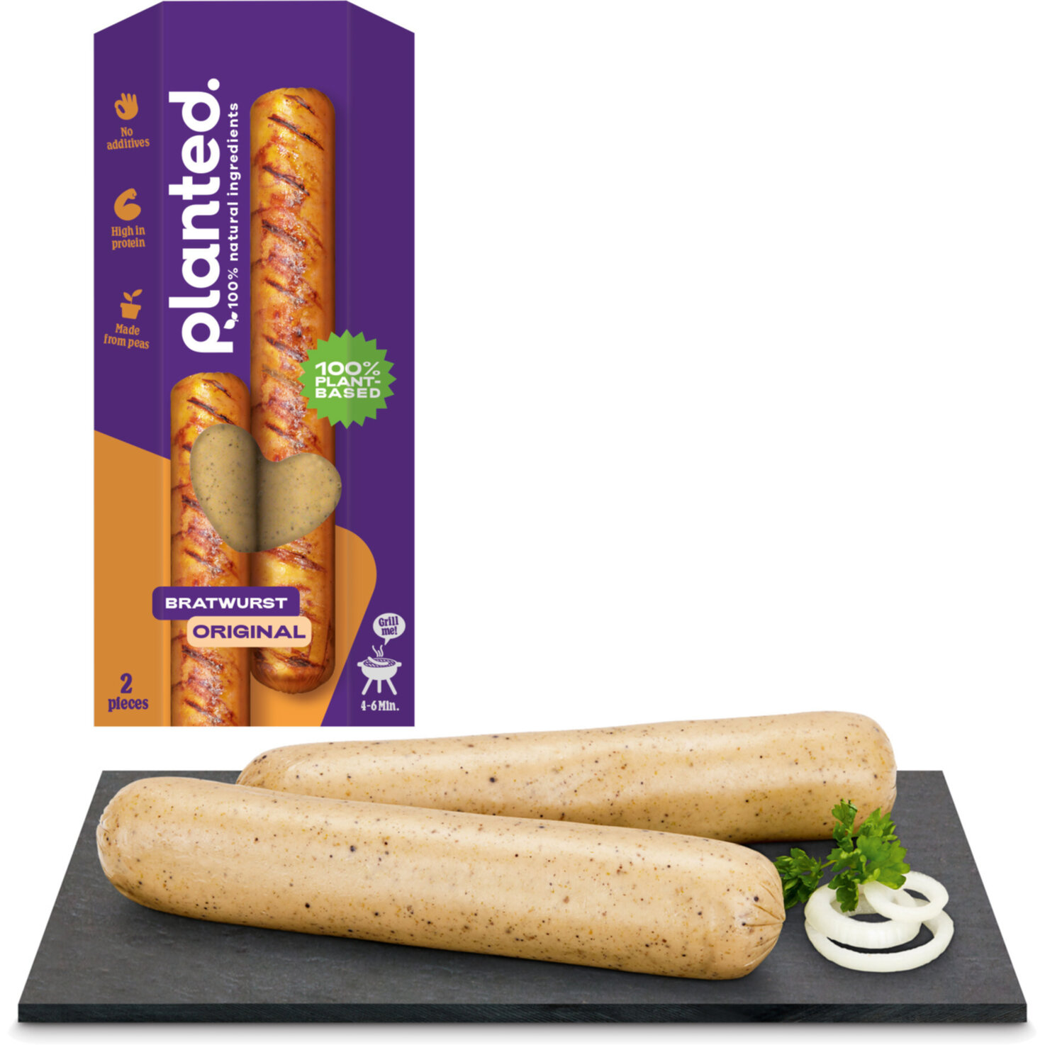 Planted vegane Bratwurst original