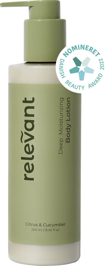 Relevant Deep Moisturizing Body Lotion (Citrus & Cucumber)