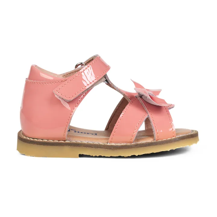 Petit Nord Sandales Scratchs Gry | Rose