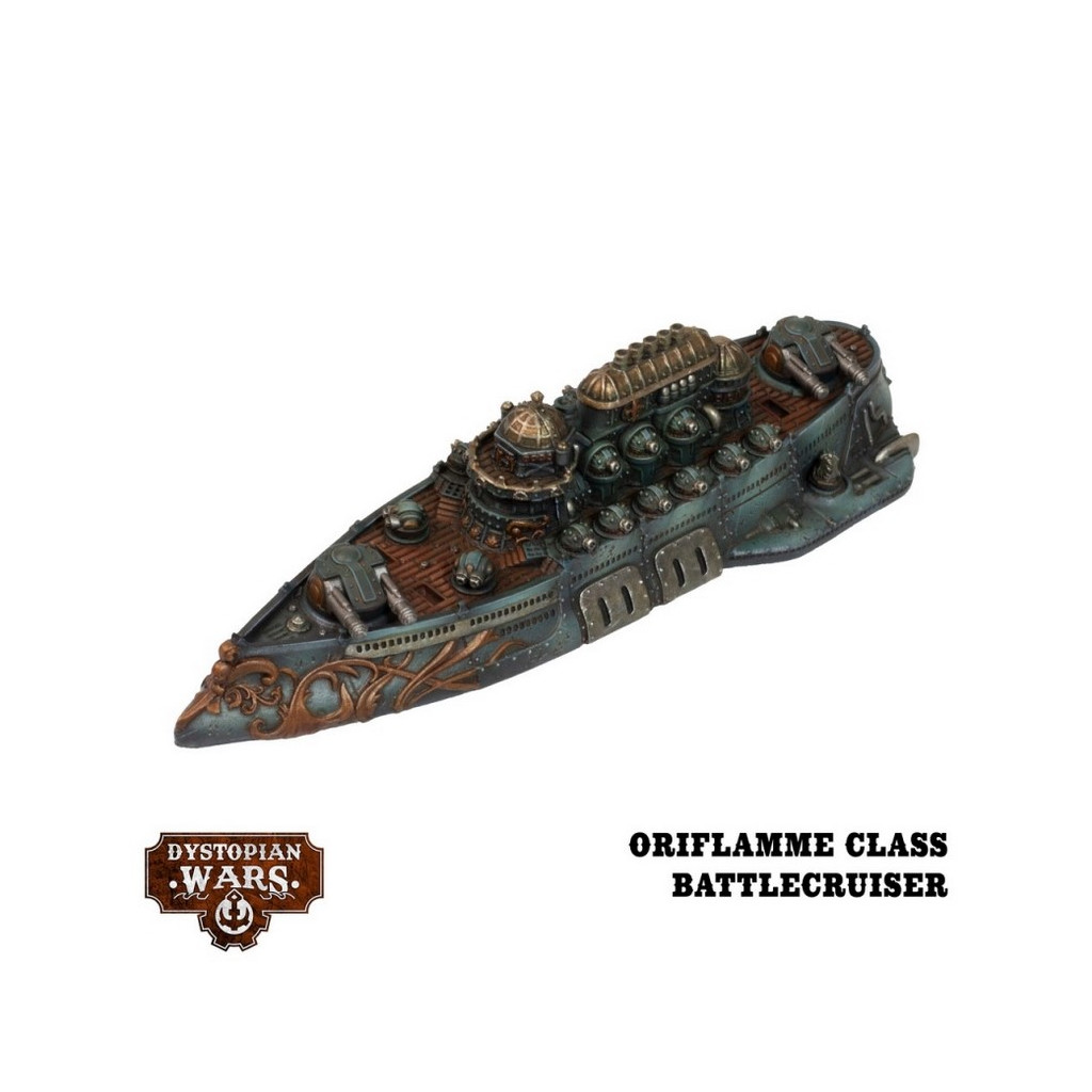 Dystopian Wars: Oriflamme Battlefleet Set