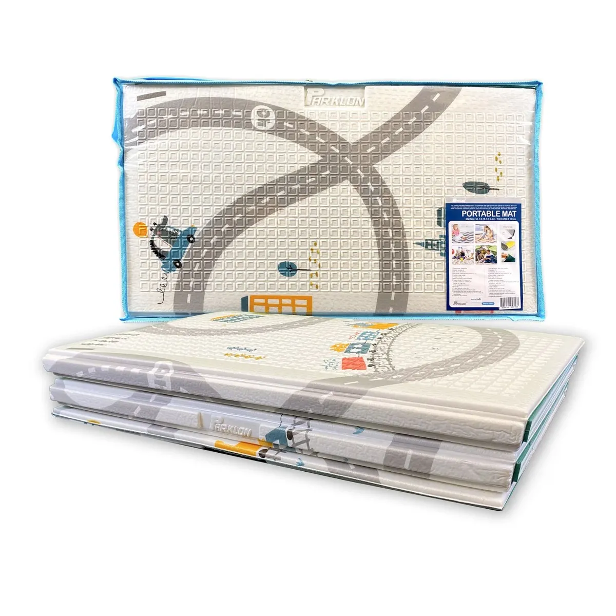 Parklon Tapis de Jeux Portatif - Happy Travel