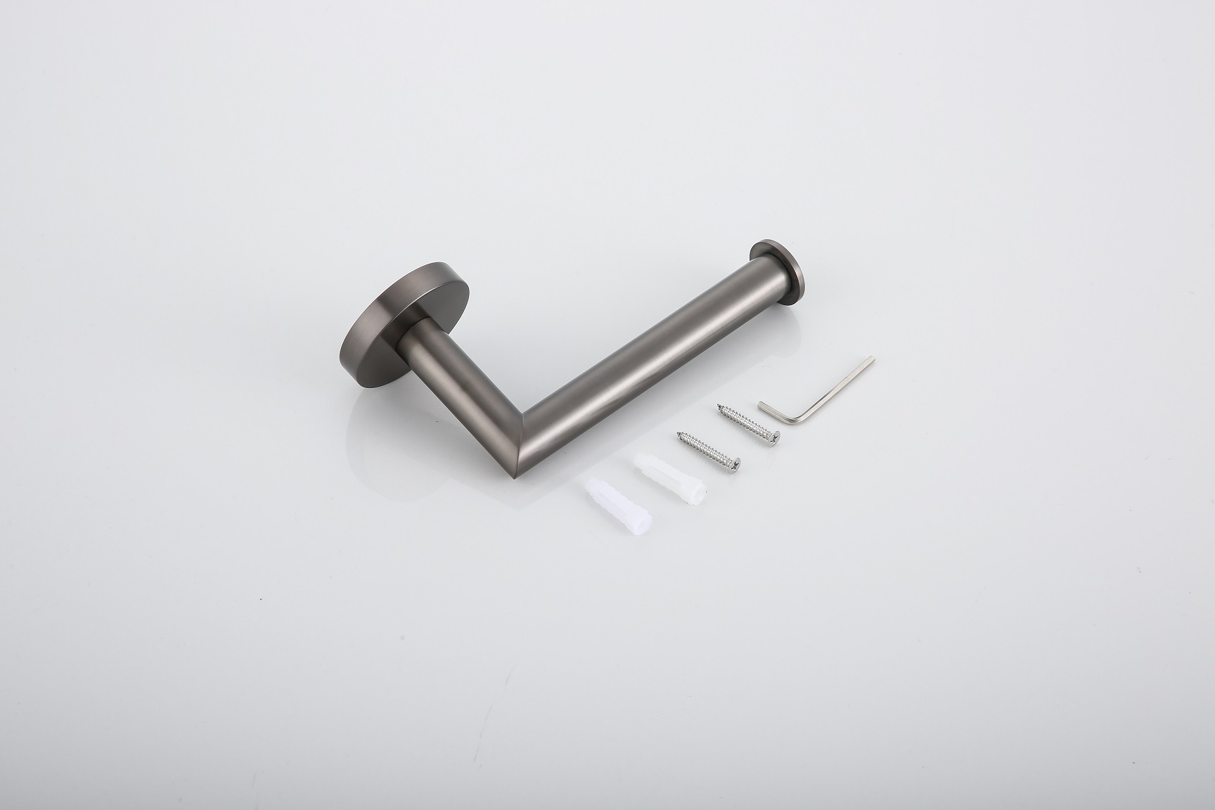 Saniclear Iron toiletrolhouder verouderd ijzer - gunmetal