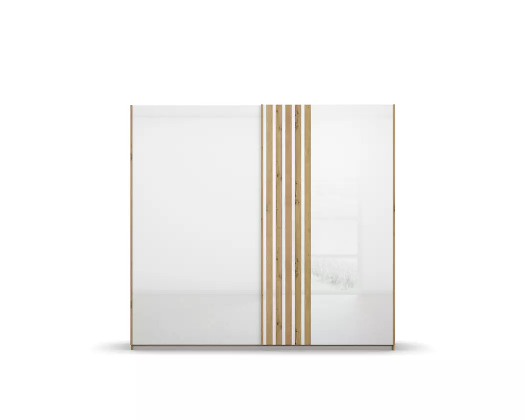 Schwebetürenschrank Moßbach 226 x 210 cm