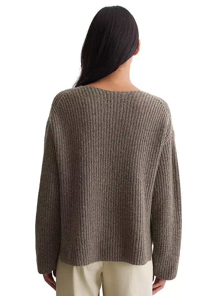 MARC O'POLO Pullover braun