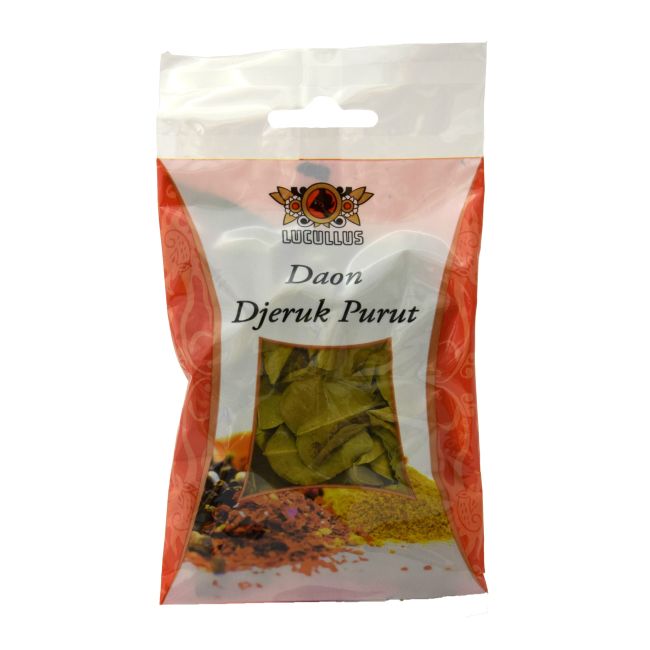 Lucullus Daon Djeruk Purut 10g (Gedroogd Limoenblaadjes)
