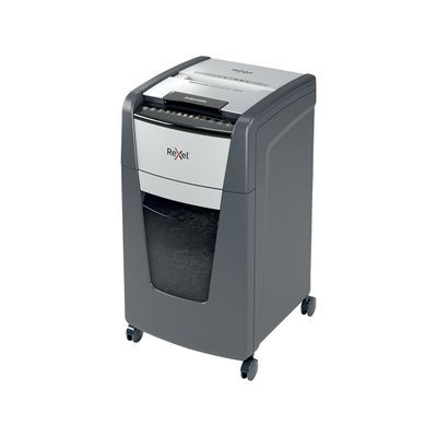 Rexel Optimum Auto+ 300X - destructeur de documents coupe croisée - 300 feuilles - Corbeille 60 litres