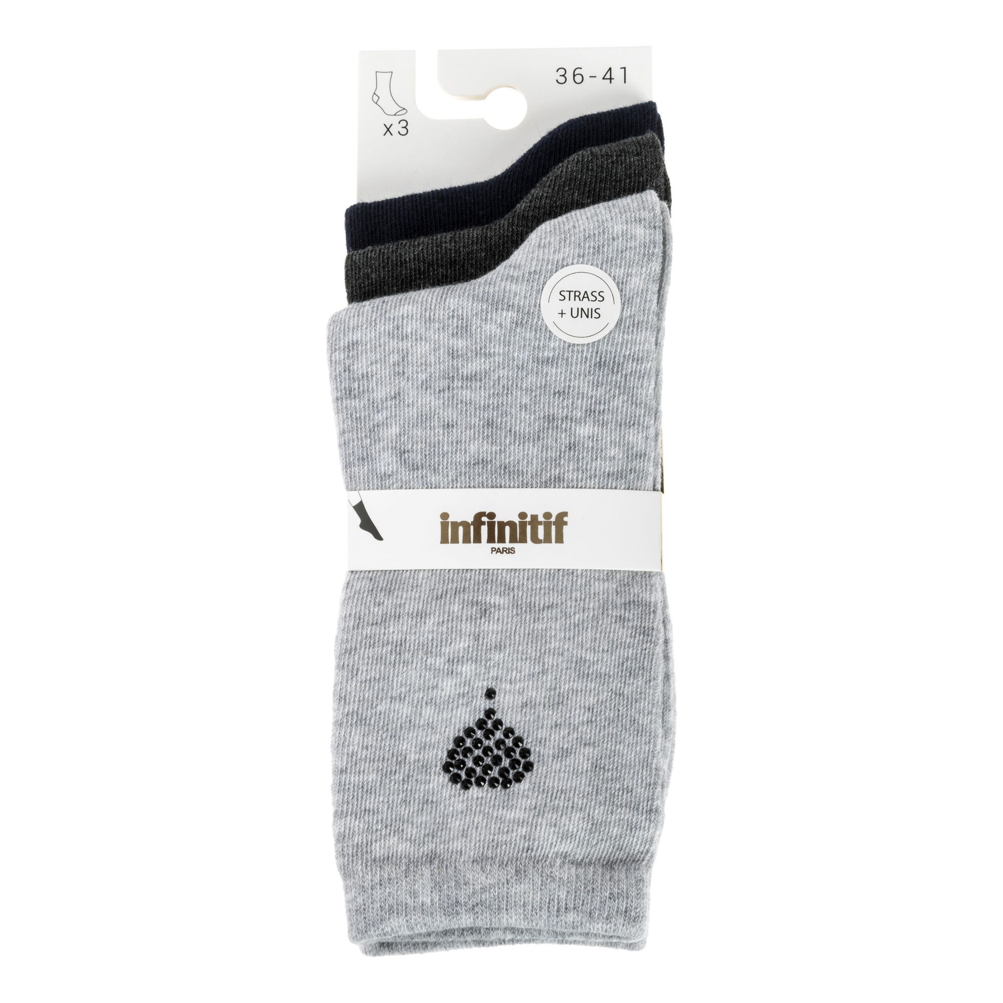 Chaussettes Femme gris