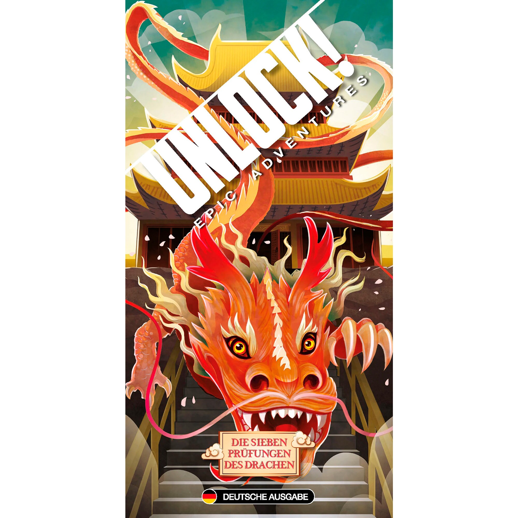 Asmodee Kartenspiel Unlock! Die sieben Prüfungen des Drachen