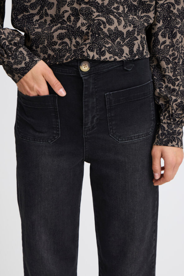 Atelier Rêve IRELOI PA Black washed denim