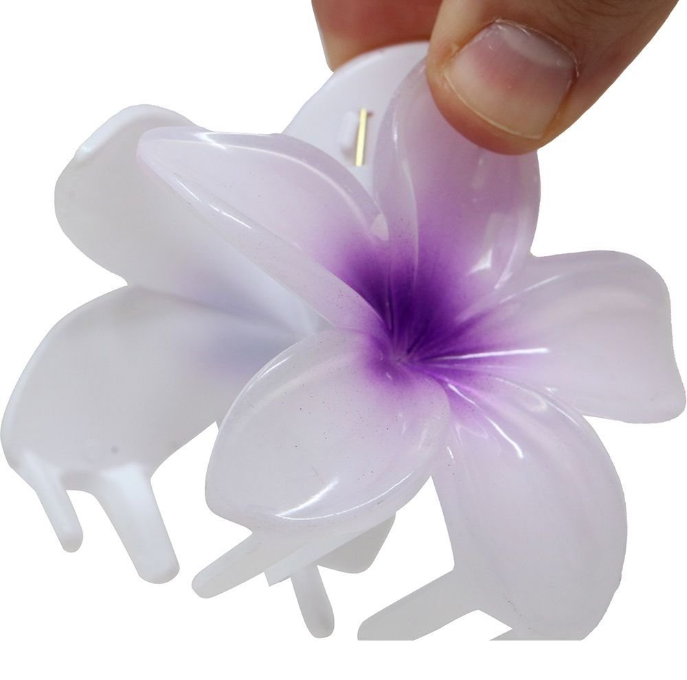 Bloem Haarclip Paars