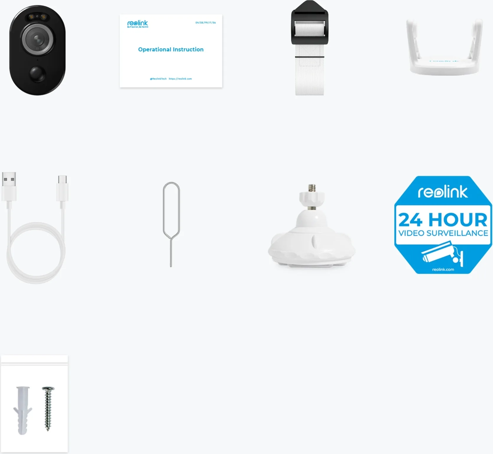 Reolink Argus Series B330 avec panneau solaire Caméra de surveillance