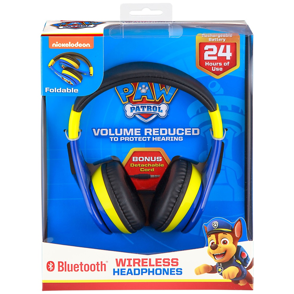 Paw Patrol Chase Kabellose Bluetooth-Kopfhörer für Kinder