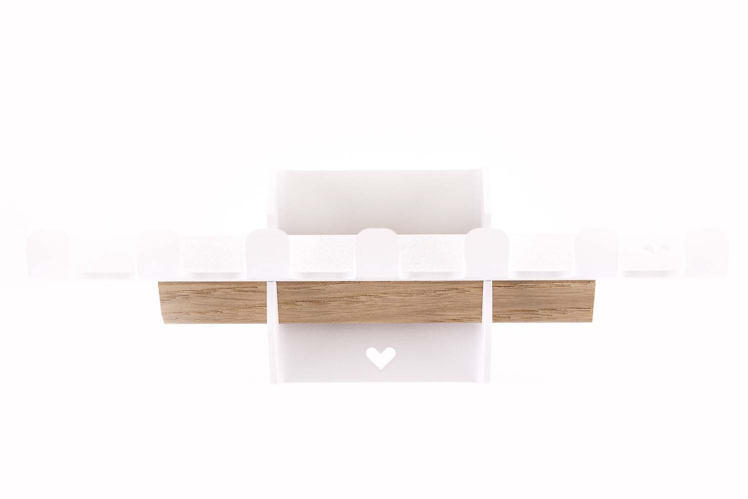 Haakjes 15 cm Salt (Wit)