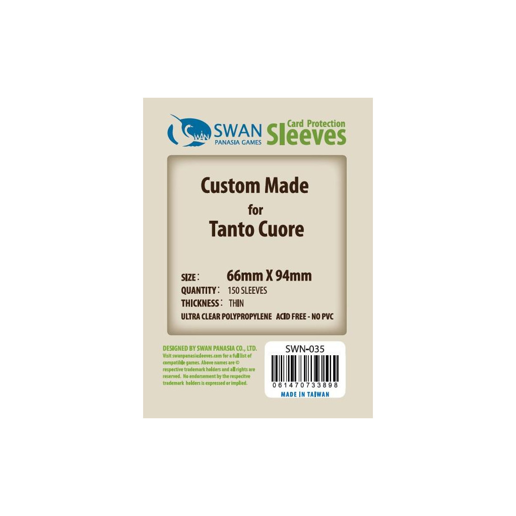 Swan Panasia - Card Sleeves Standard - 66x94mm - 150p