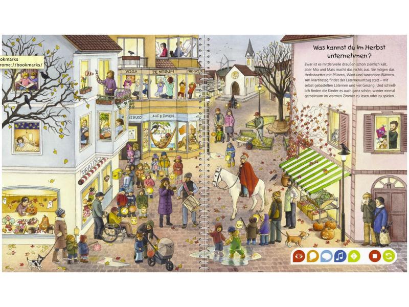 tiptoi Lernbuch Unsere Jahreszeiten Interaktives Buch für die Verwendung mit audiodigitalem Stift