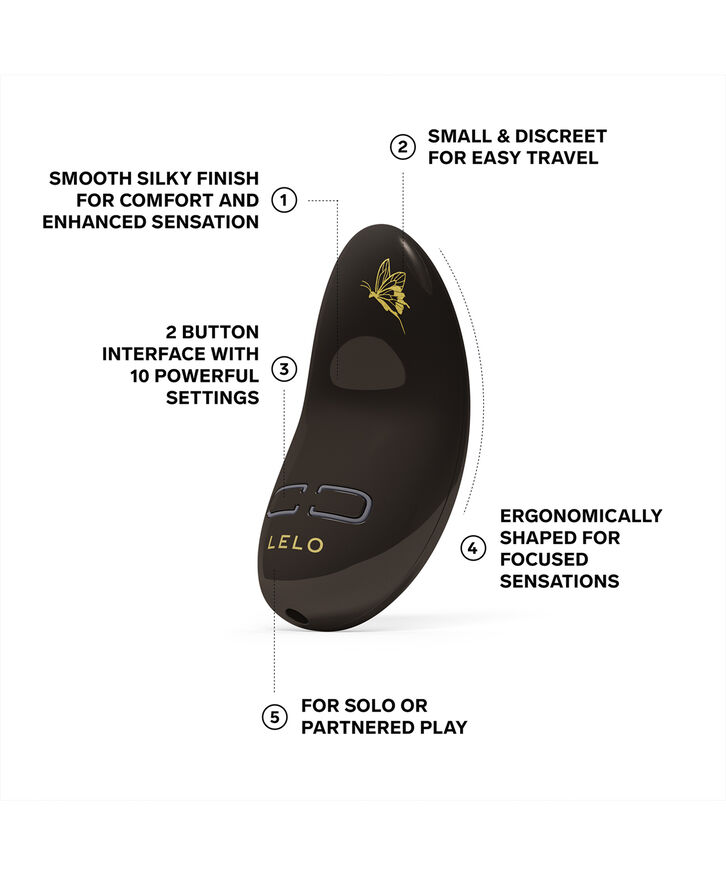 LELO Nea 3 Klitoris Vibrator Sort