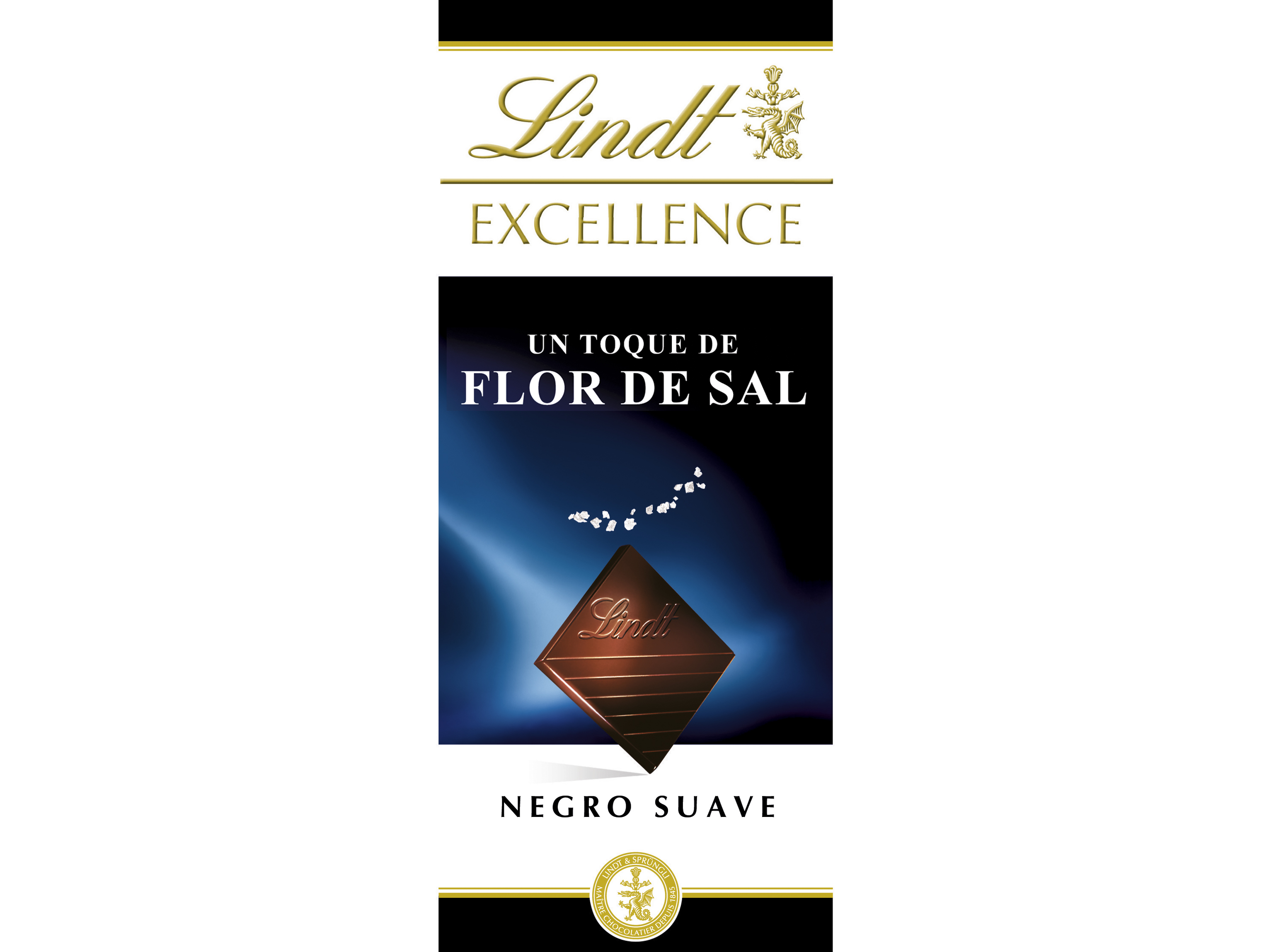 TABLETE LINDT EXCELENCE FLOR DE SAL 100G