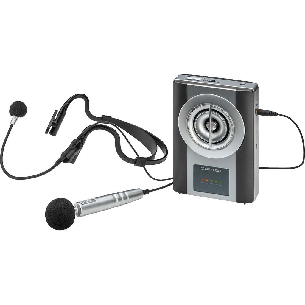 Monacor WAP-8 mobiele accu luidspreker 20 Watt