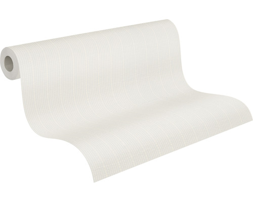Vliesbehang 5754-18 Meistervlies ProProtect gestreept pleisterwerk wit