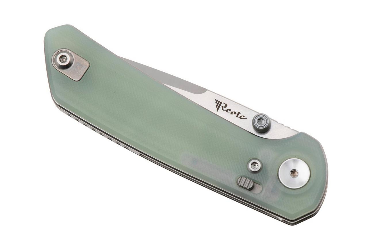 Reate PL-XT Stonewashed Nitro-V, Jade G10, zakmes