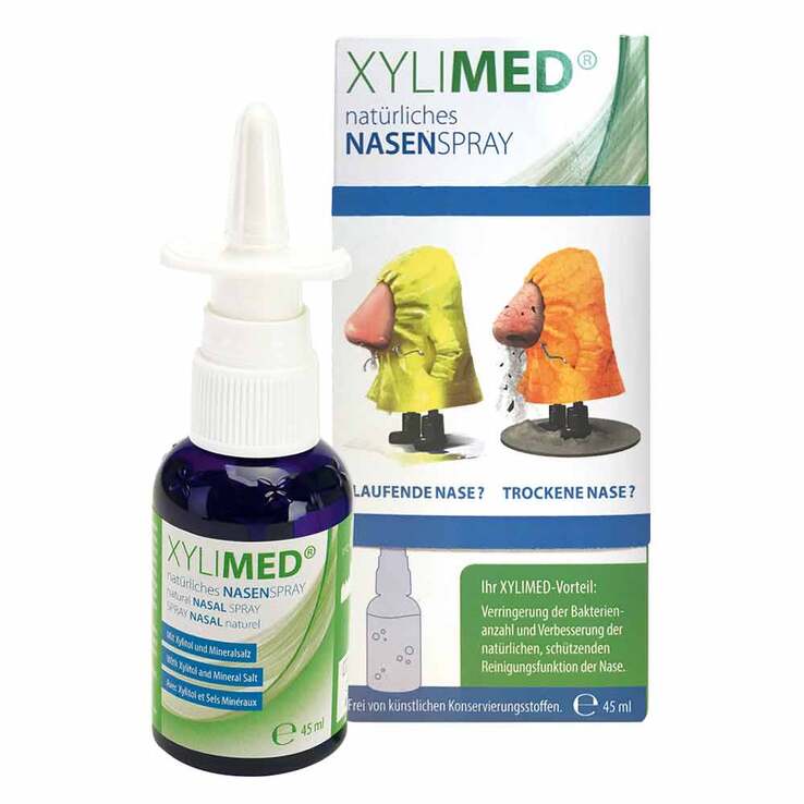 Miradent Xylimed natürliches Nasenspray, 45 ml