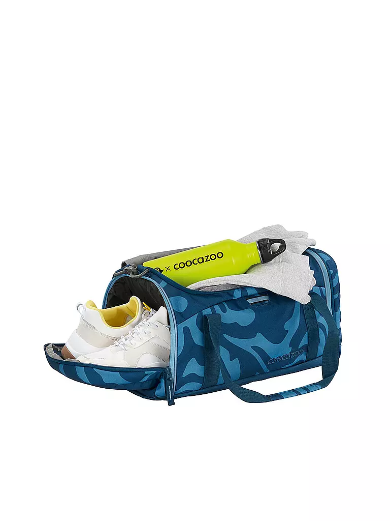 COOCAZOO Sporttasche BREAKING WAVES blau
