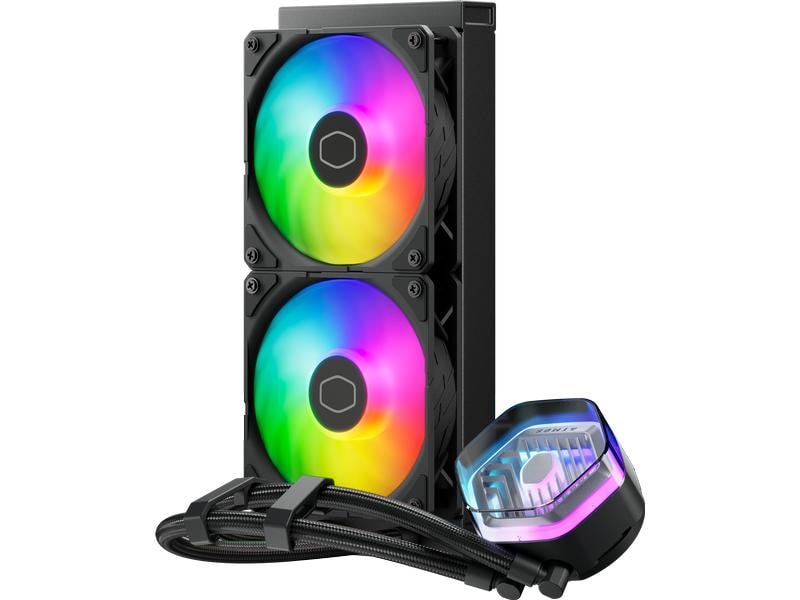 Cooler Master Wasserkühlung MasterLiquid 240 Atmos Vollständig anpassbare AIO-Flüssigkeitskühlung