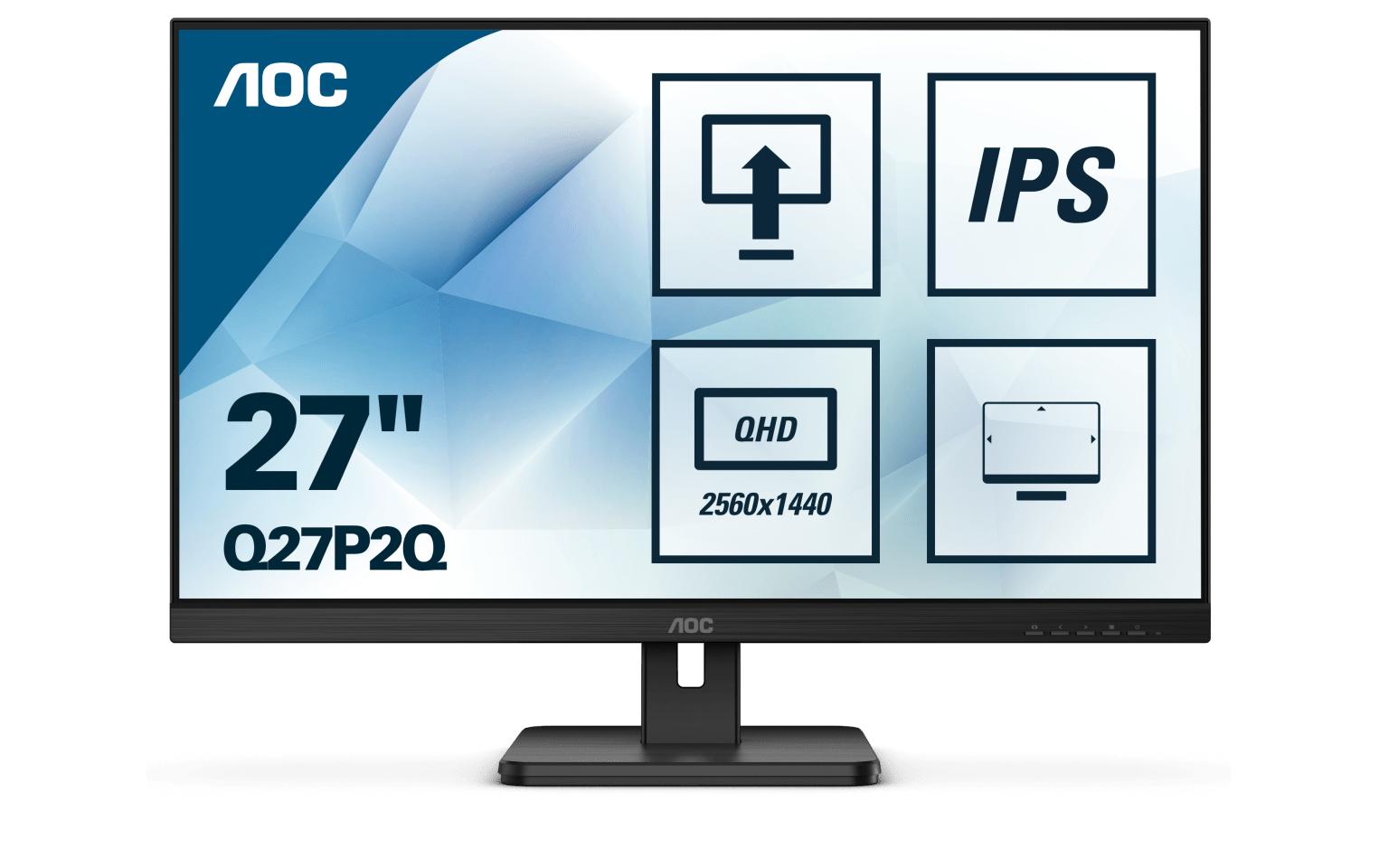 Monitor Q27P2Q<br>Ergonomischer 27
