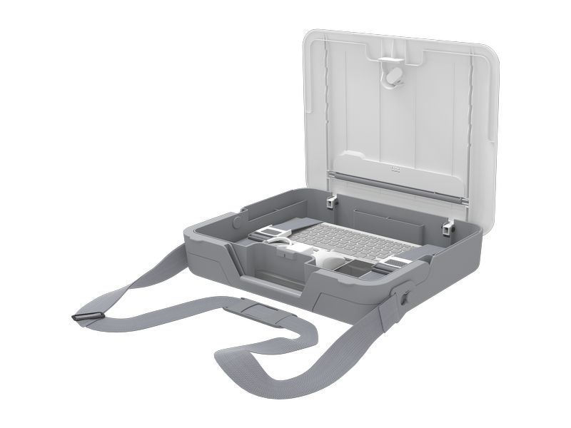 Fellowes Tragbarer Laptopständer Breyta Weiss Mobiler Laptopständer