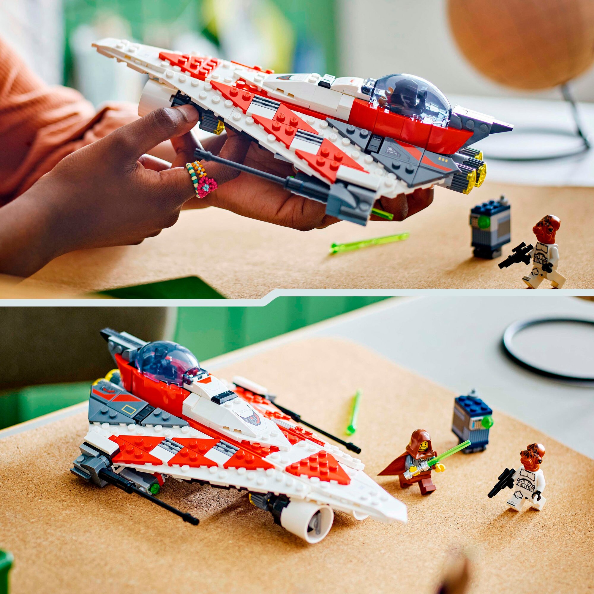 LEGO Konstruktionsspielzeug Star Wars Jedi Bobs Sternjäger