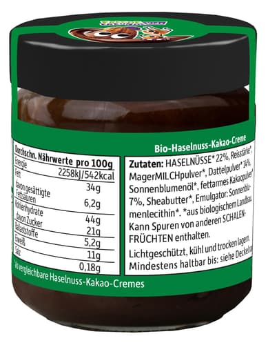 Freche Freunde Kids Bio Creamy Haselnuss-Kakao-Creme