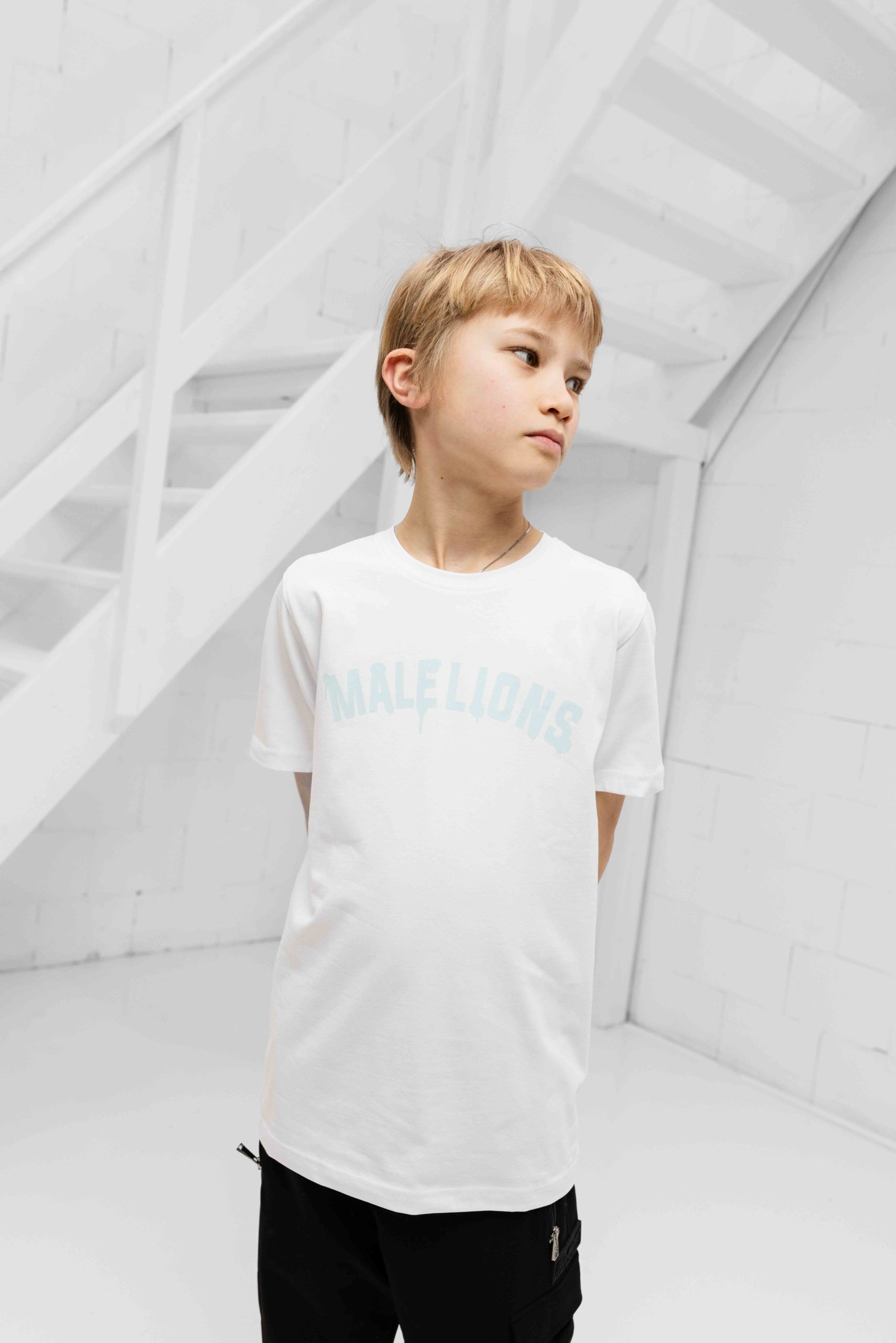 Malelions Paint T-Shirt Kids Wit