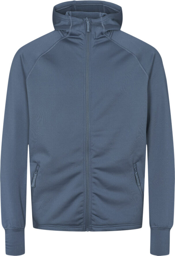 MCKINLEY Birch Stretch Fleece Hættetrøje Blå