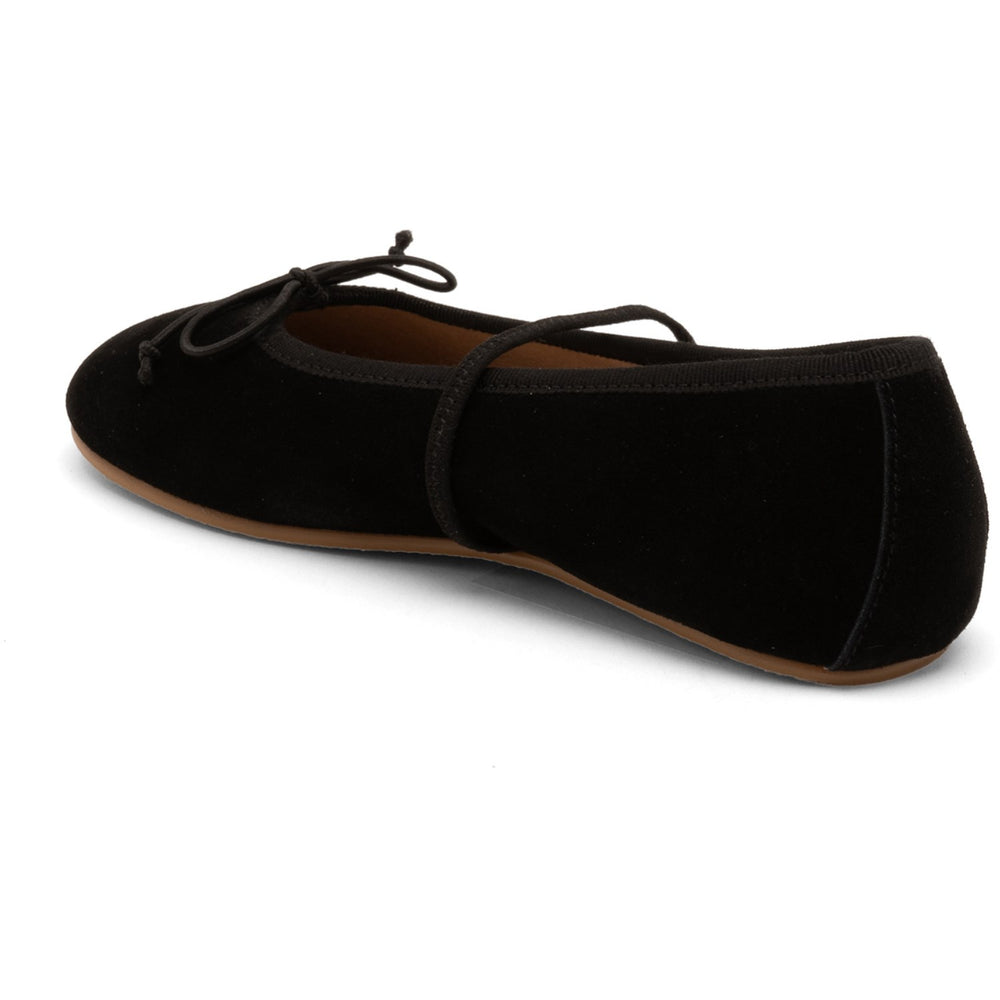 Køb Bisgaard Black Suede Palma Ballerina