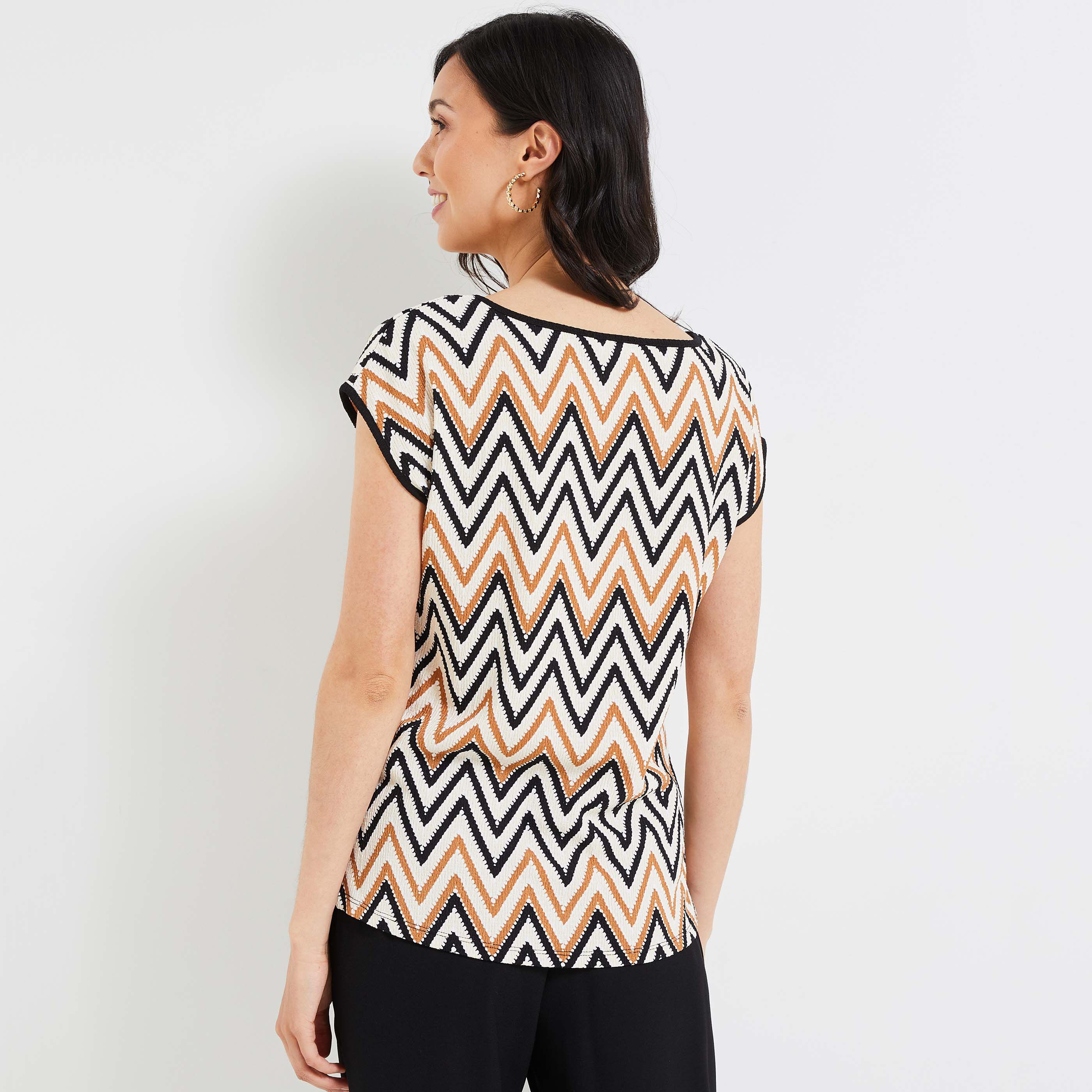 T-shirt en maille femme - ECRU